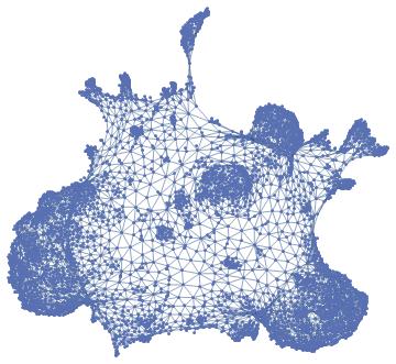 Graph of Texas tracts