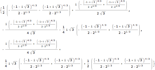 Solving Polynomials Online Technical Discussion Groups Wolfram Community