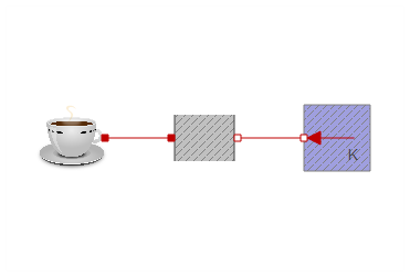 Diagram with coffee component