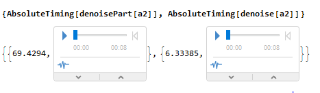 Speed comparison: Process whole data vs. Process chunks of data