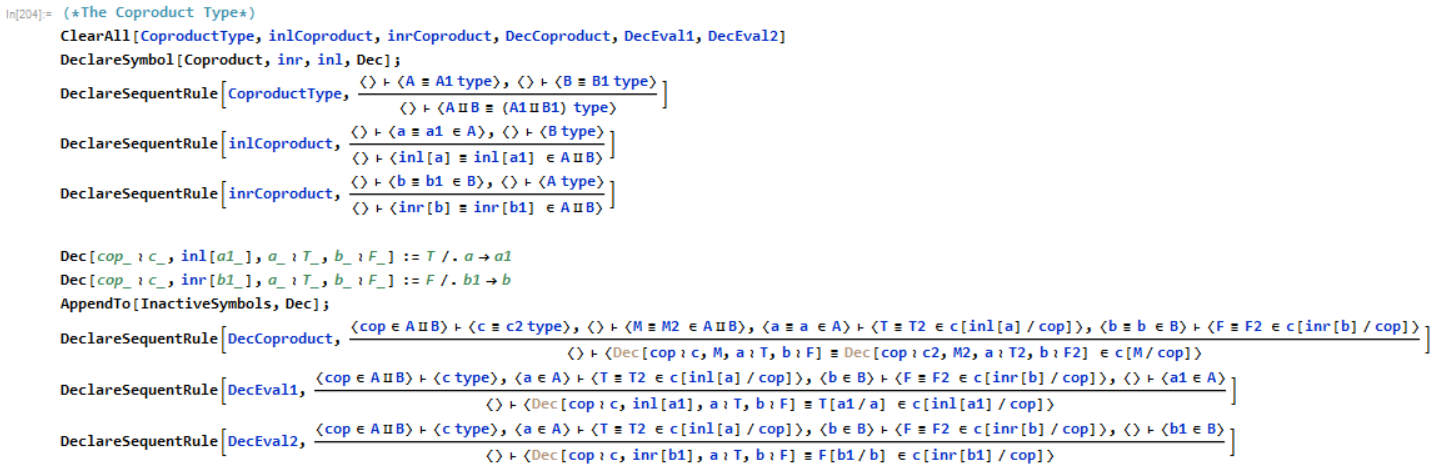 Coproducts