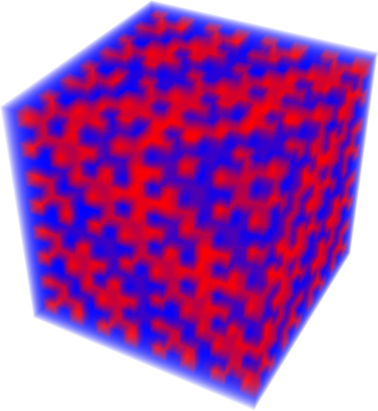 A 16 x 16 x 16 Hadamard cube