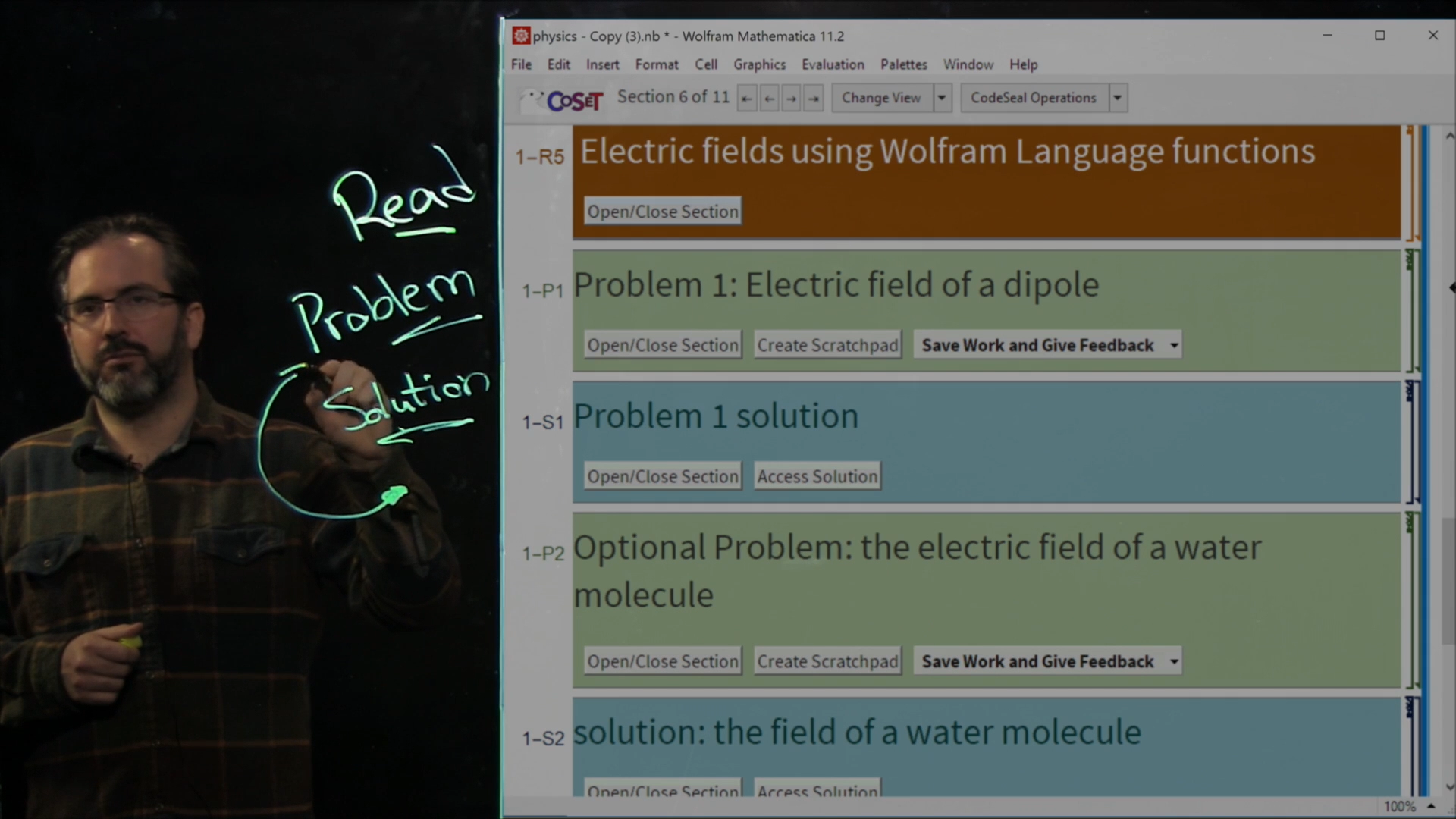 screen shot of video lecture showing Kyle Keane and CodeSeal