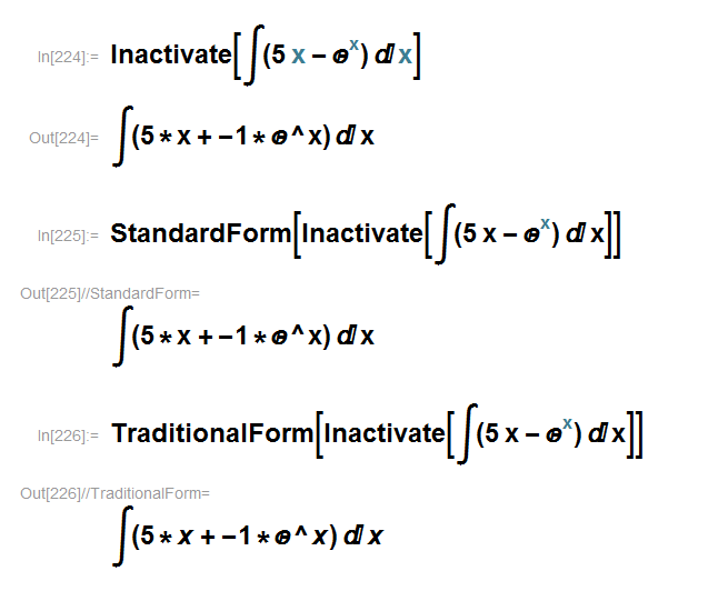 Inactivate Output