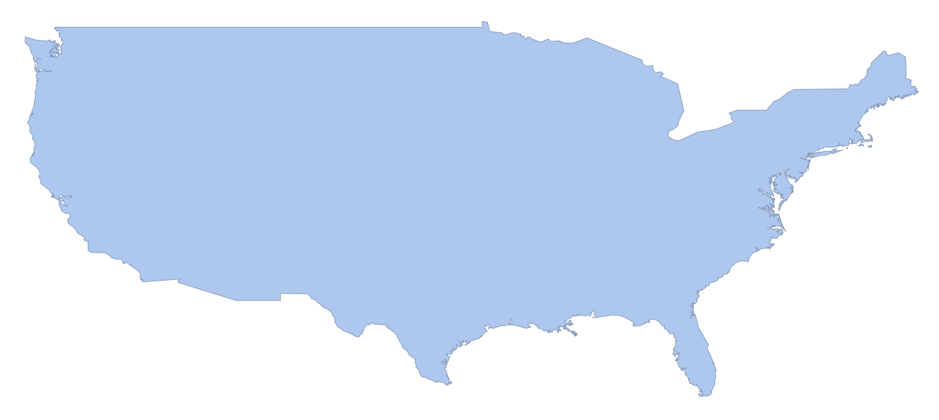 conterminous US region