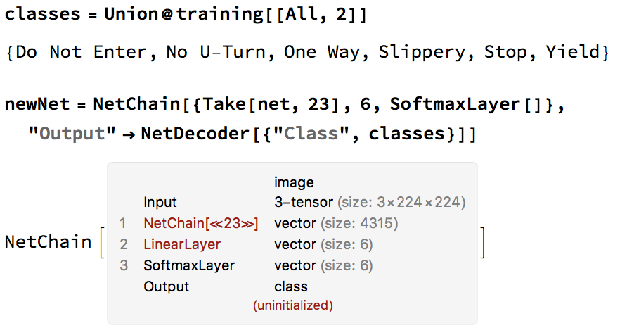 Modifying the Net Model