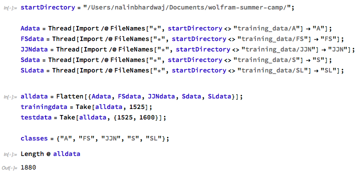 dataset metadata