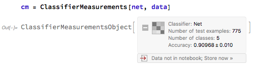 classifier measurement object