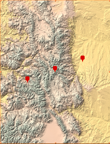 In this example, c1 represents Denver, CO and c2 represents Aspen, CO