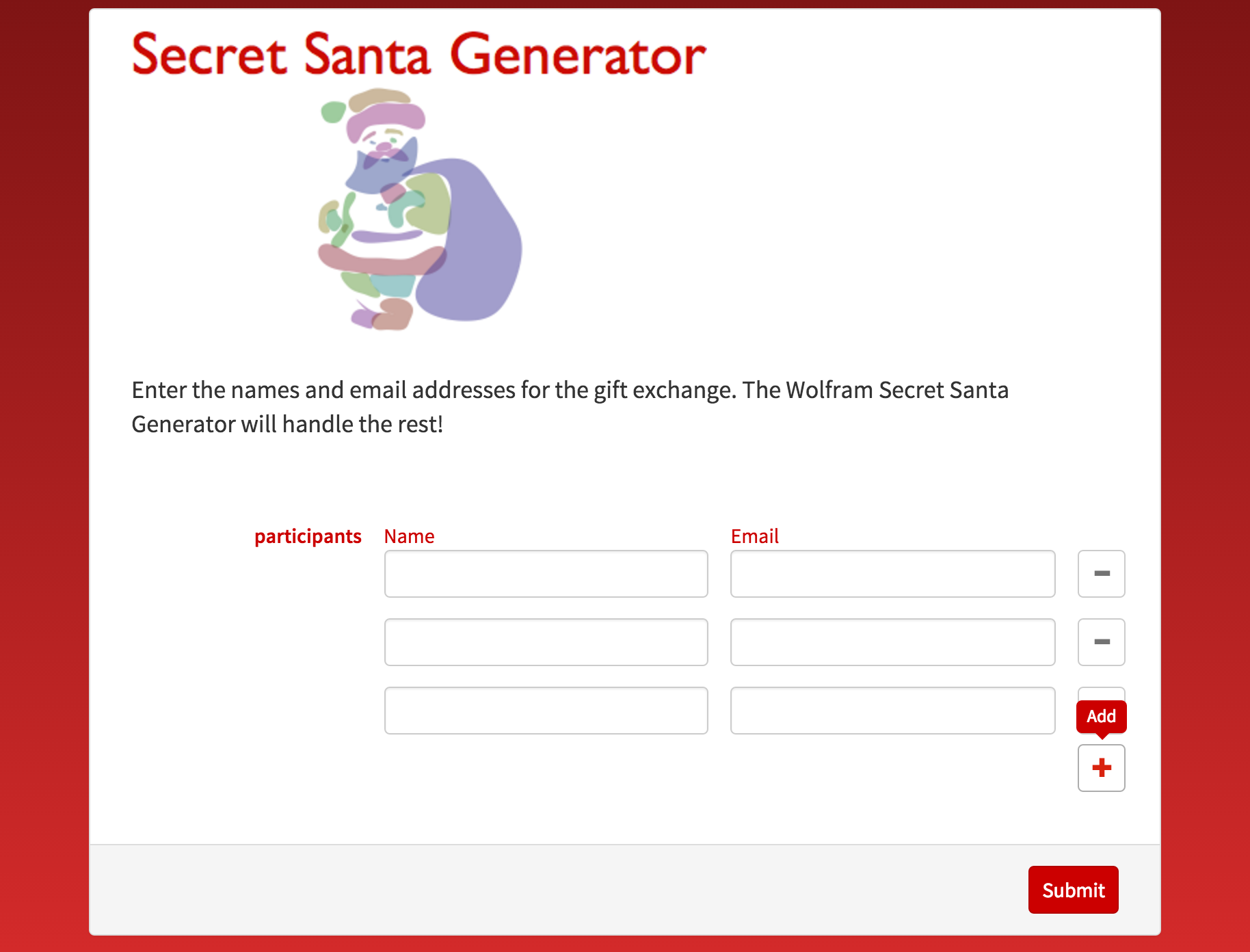 Cut off circuit black How to quickly code a Secret Santa Generator - Online Technical Discussion  Groups—Wolfram Community