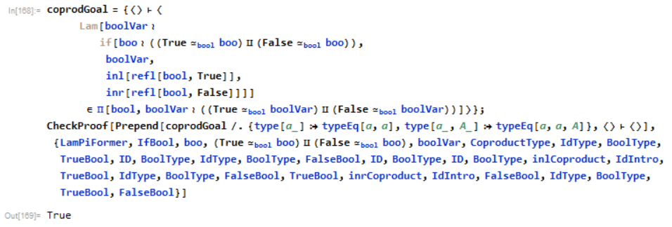 A proof that all booleans are either True or False