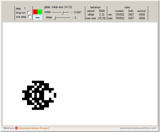 2D CA Glider Database