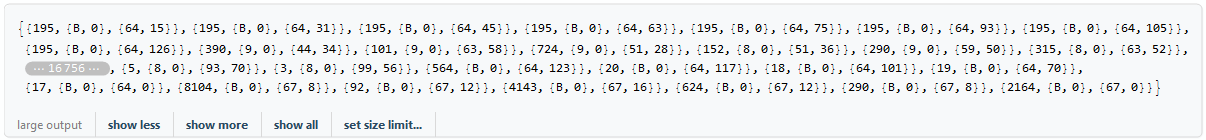 Filtered MIDI events