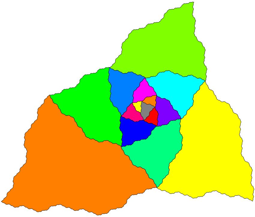 fractal Narayana Cow spiral 