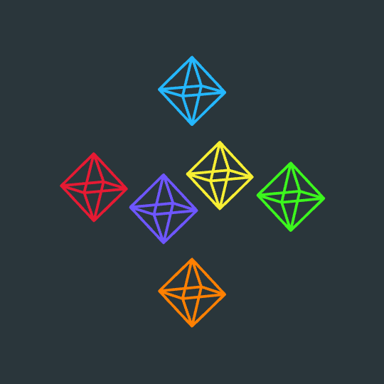 Circuit of octahedra