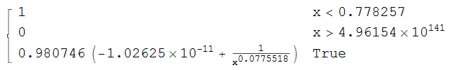 piecewise equation