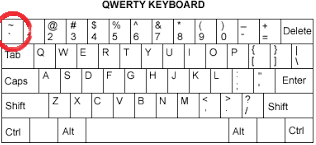 QWERTY keyboard