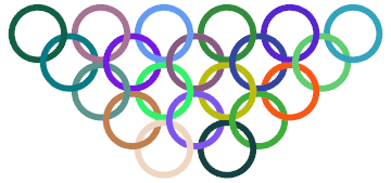 20 Olympic Rings