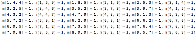 Solving SUDOKU with Binary Integer Linear Programming(BILP)