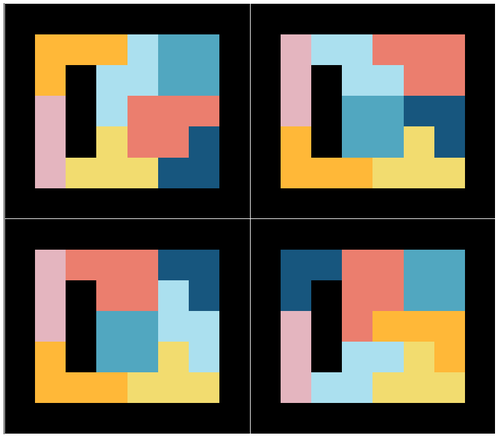 Sample solutions from a 2d problem