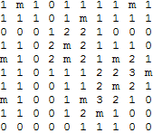 Minesweeper -- from Wolfram MathWorld