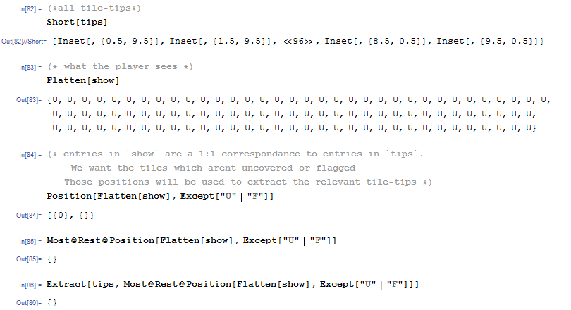 Minesweeper -- from Wolfram MathWorld