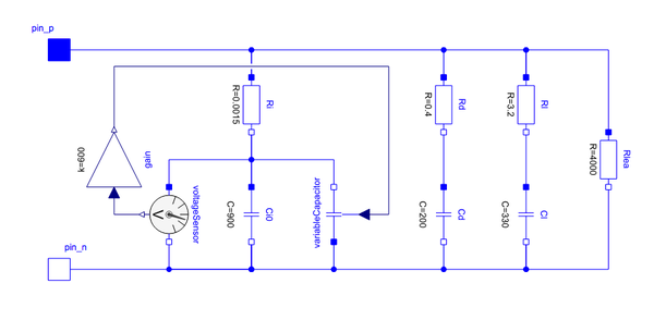 Zubieta circuit diagram Modelica