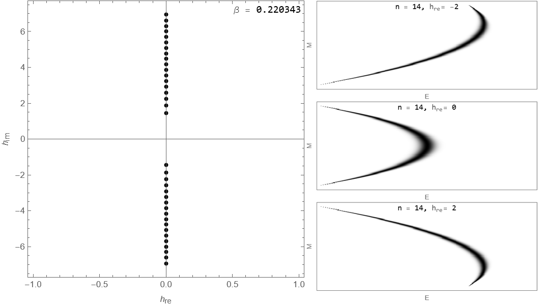 Lee-Yang theorem and phase transitions - Computational approach