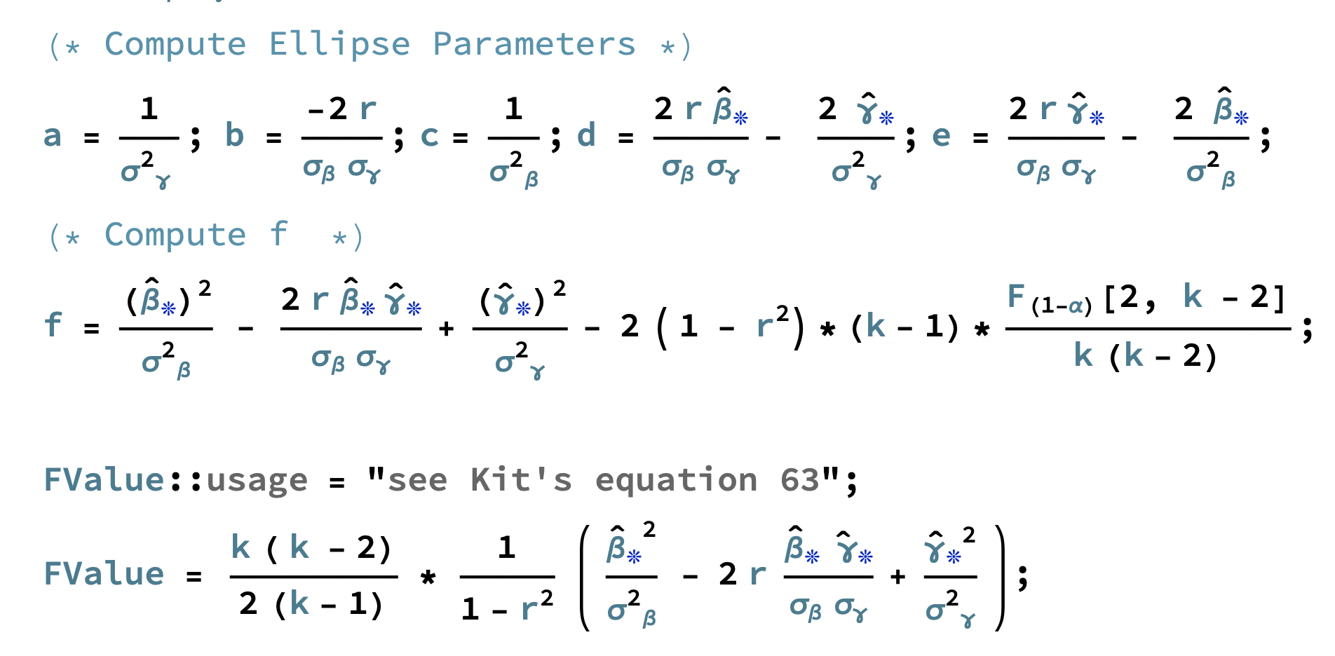 Computationally Functional Traditional Form