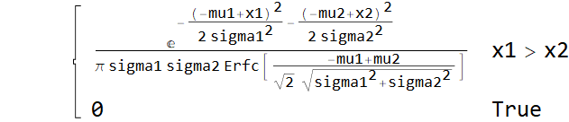 Joint conditional pdf