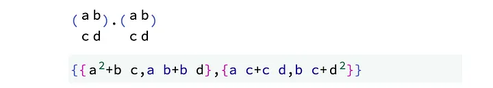 Matrix multiplication