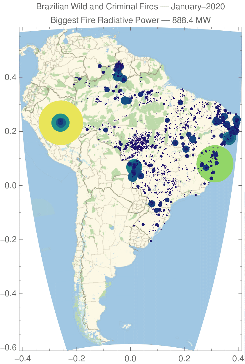 brazilian wild and criminal fires