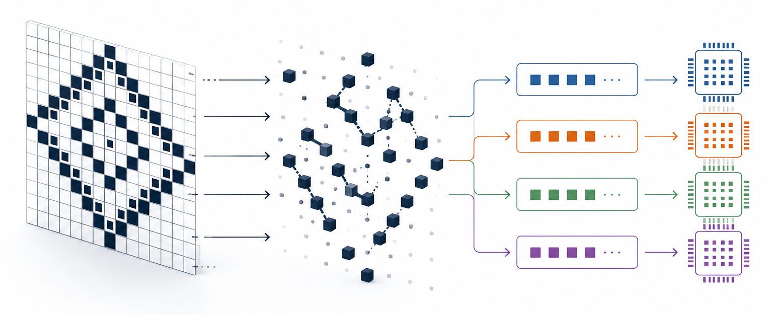 ReloadCA: adaptive sparse and parallel cellular automata in Wolfram language