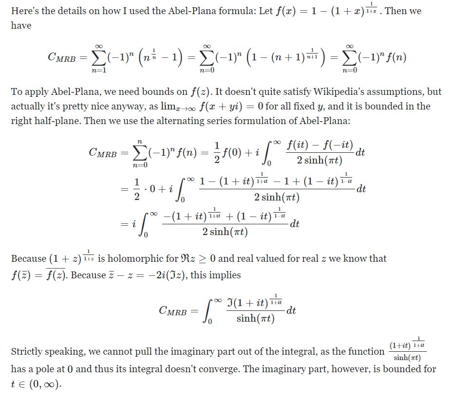 Dark Marthorp's proof