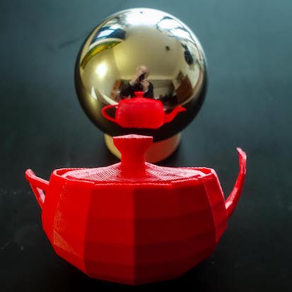 teapot reflection