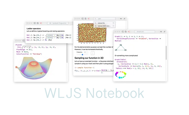 Overview of WLJS Notebook