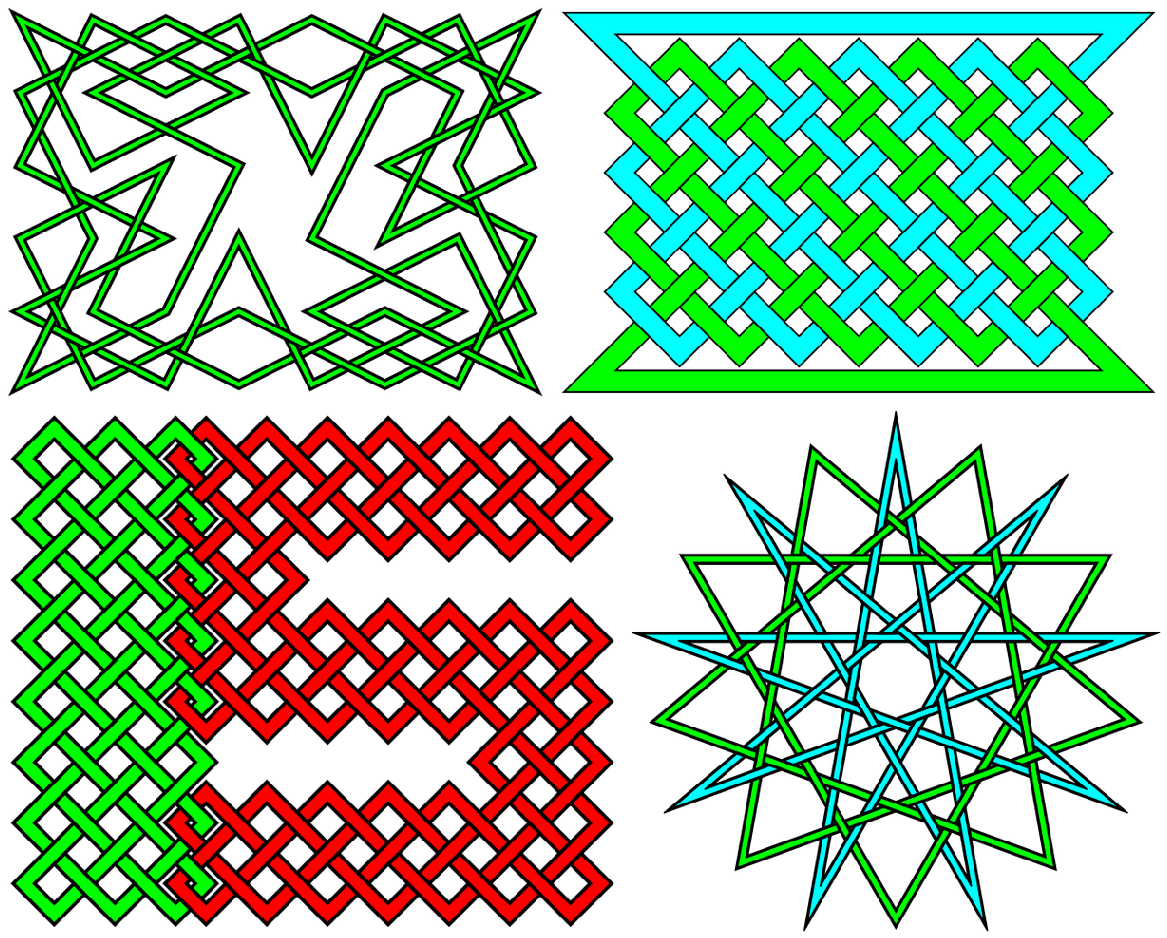 BandWeaver: turn polylines into woven bands
