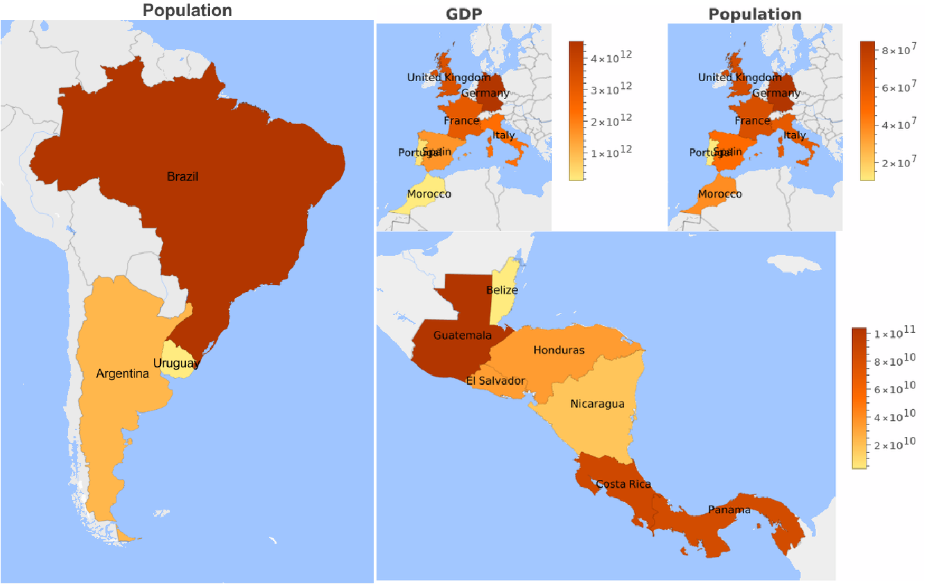 Building world Geo heat map with AI Wolfram Notebook Assistant and LLM Kit