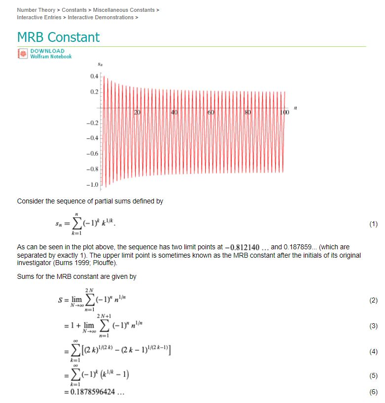 MathWorld MRB