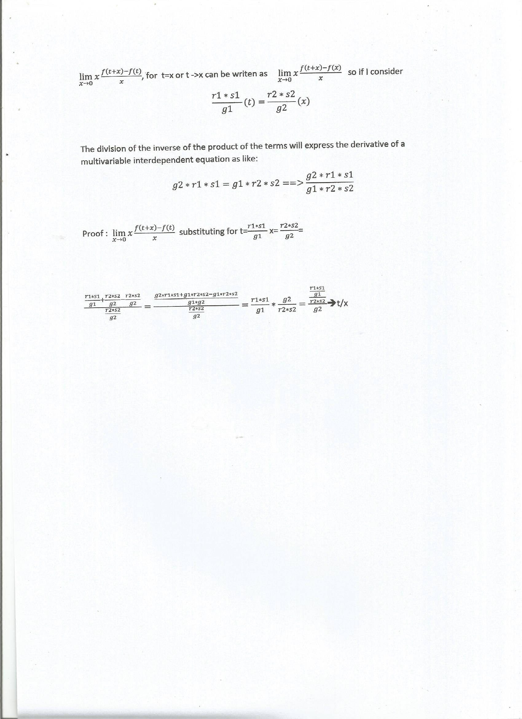 proof for the rule of aplied proportion