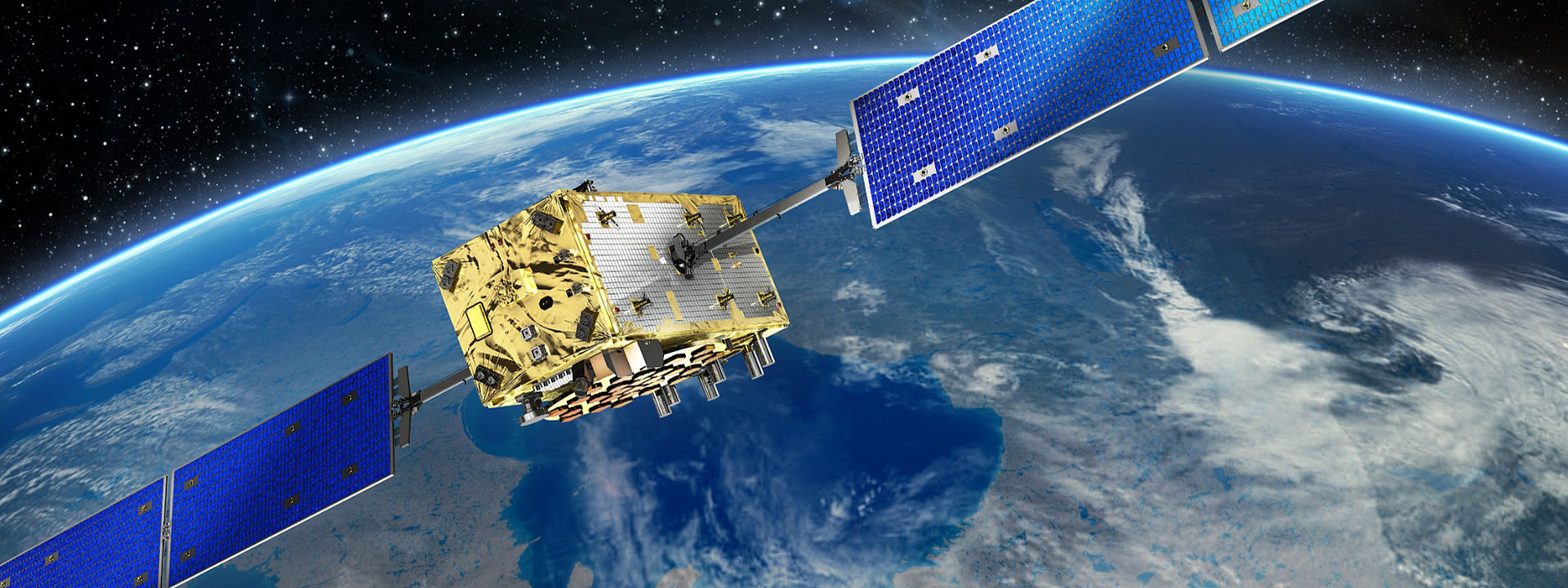 ESA Satellatite in a Gallileo Orbit 