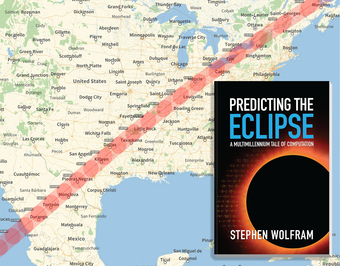 New book by Stephen Wolfram—Predicting the Eclipse: A Multimillennium Tale of Computation