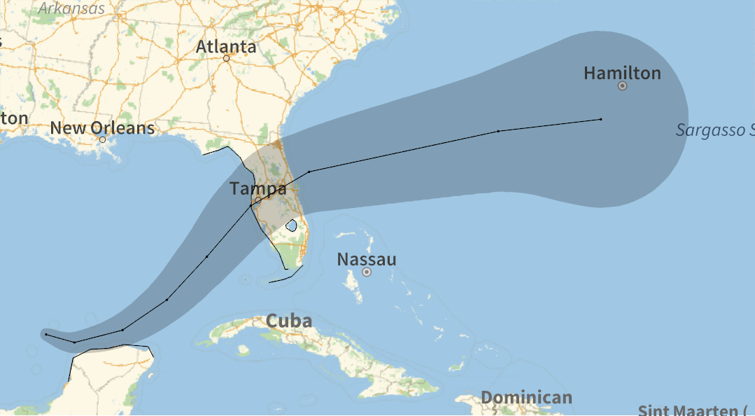 Tracking hurricane Milton advisories, the fastest storm to go from category 1 to 5 in Atlantic Basin