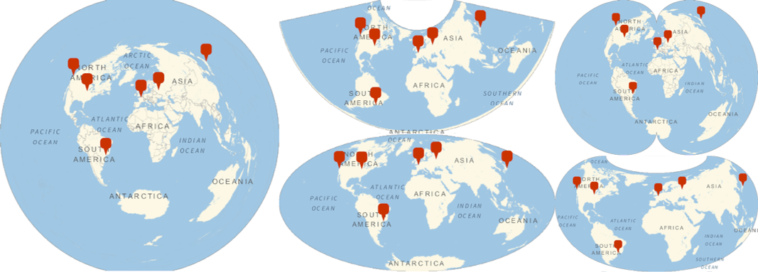 Exploring GEO projections