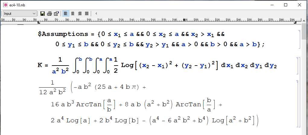 Ecuacion resuelta con Math 5.2