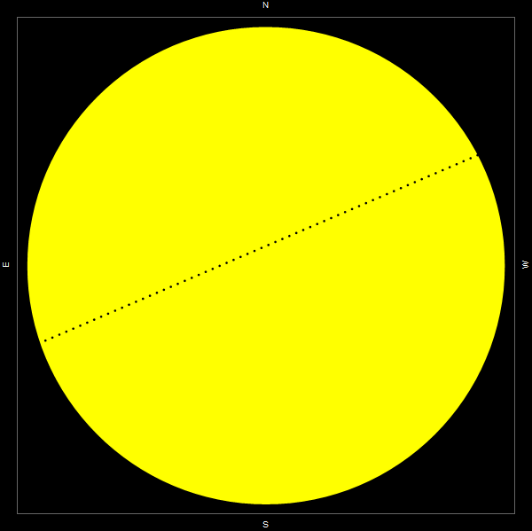 Mercury transiting across the face of the Sun in November 2019