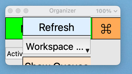Badly sized font in Organizer palette