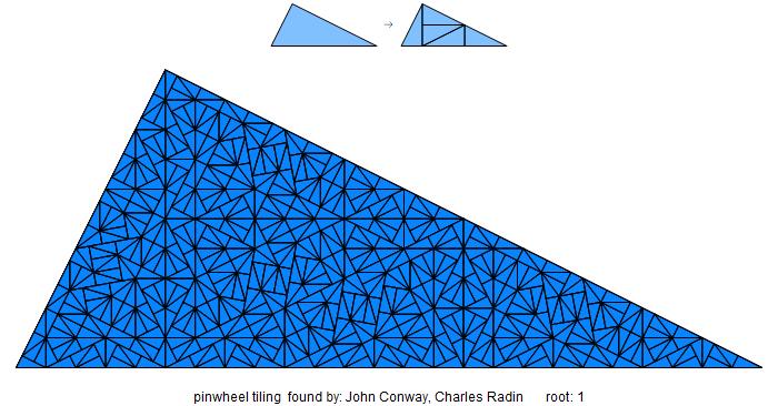 Pinwheel tiling