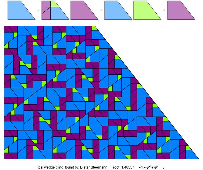 Psi Wedge tiling