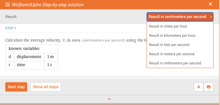 How to convert meters per second to kilometers per hour very easily  (Example 4) 